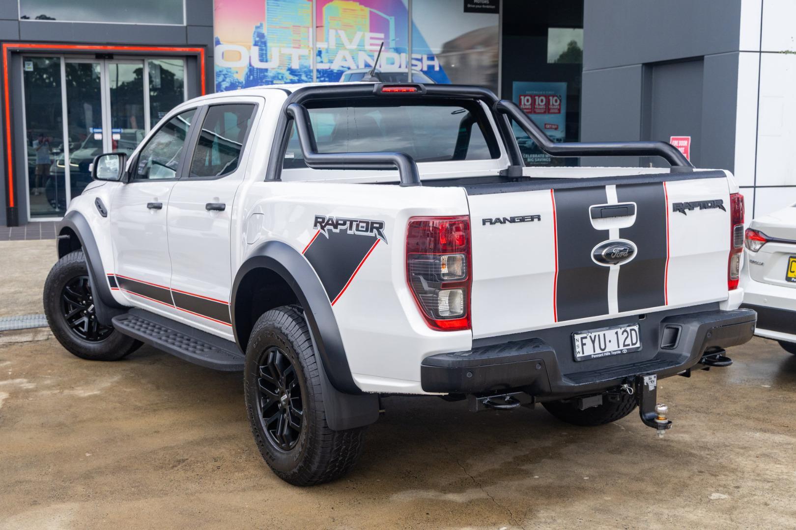 2022 Ford Ranger Raptor X in White