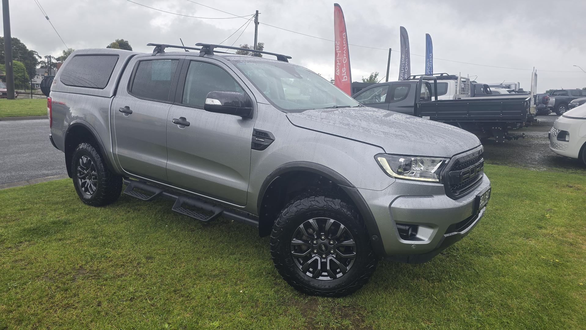 2021 Ford Ranger XLT in Aluminium Silver