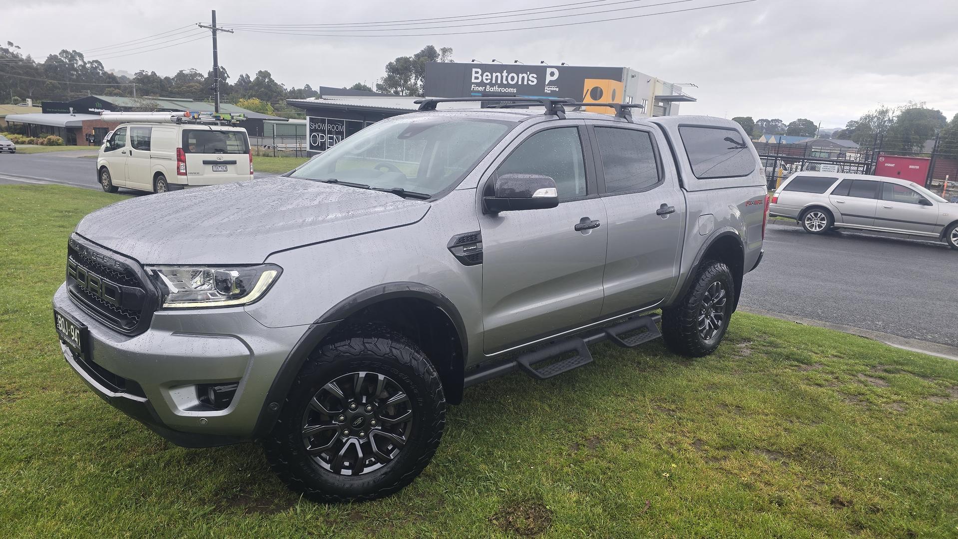 2021 Ford Ranger XLT in Aluminium Silver