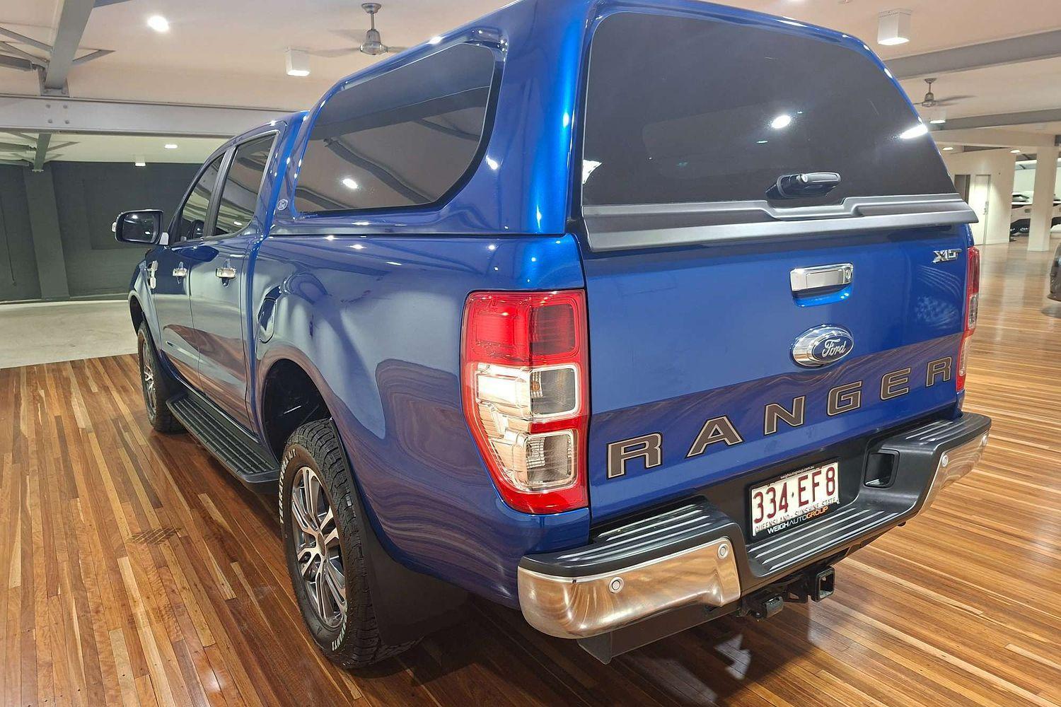 2022 Ford Ranger XLT in Blue