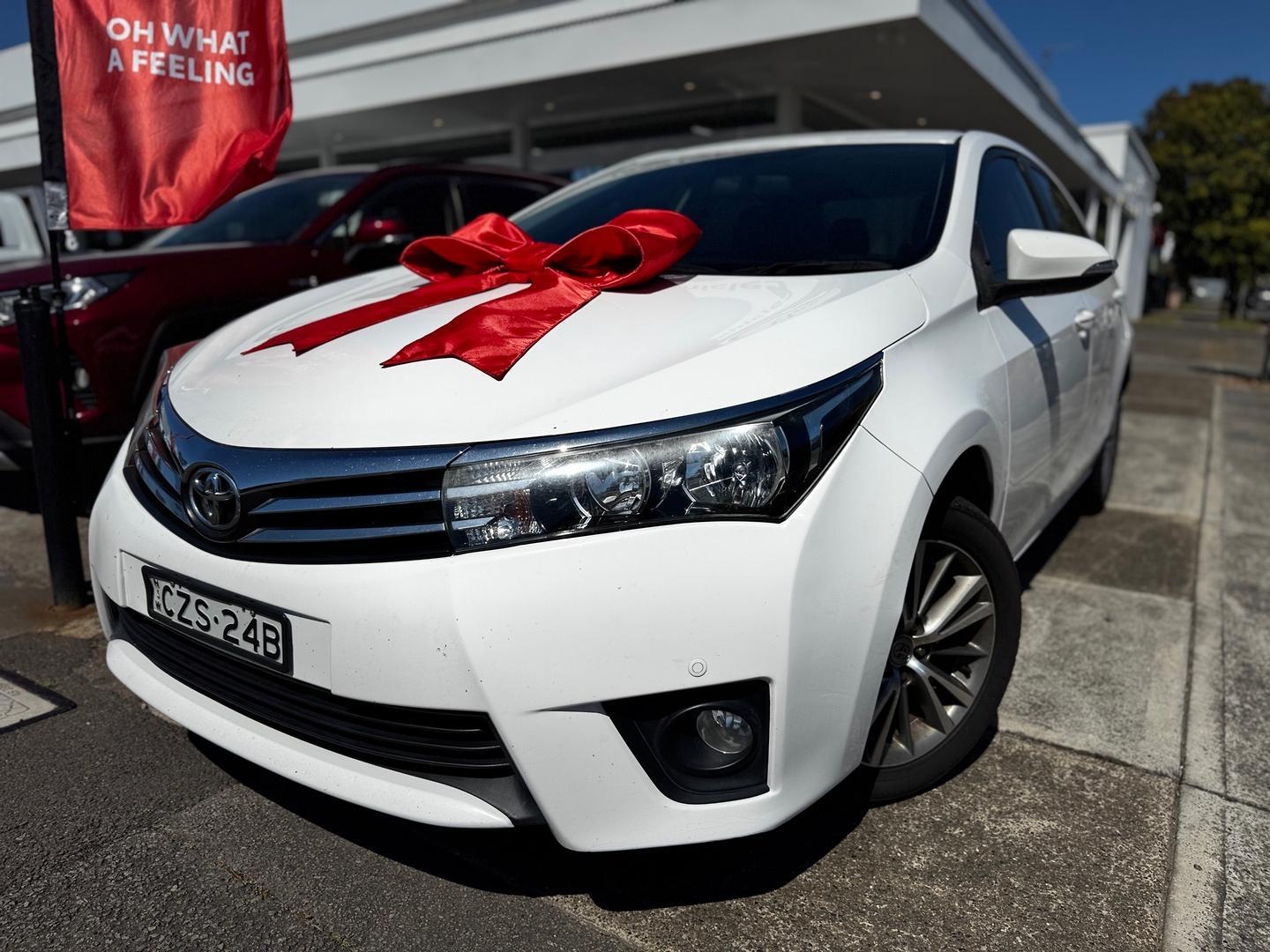2015 Toyota Corolla SX in White