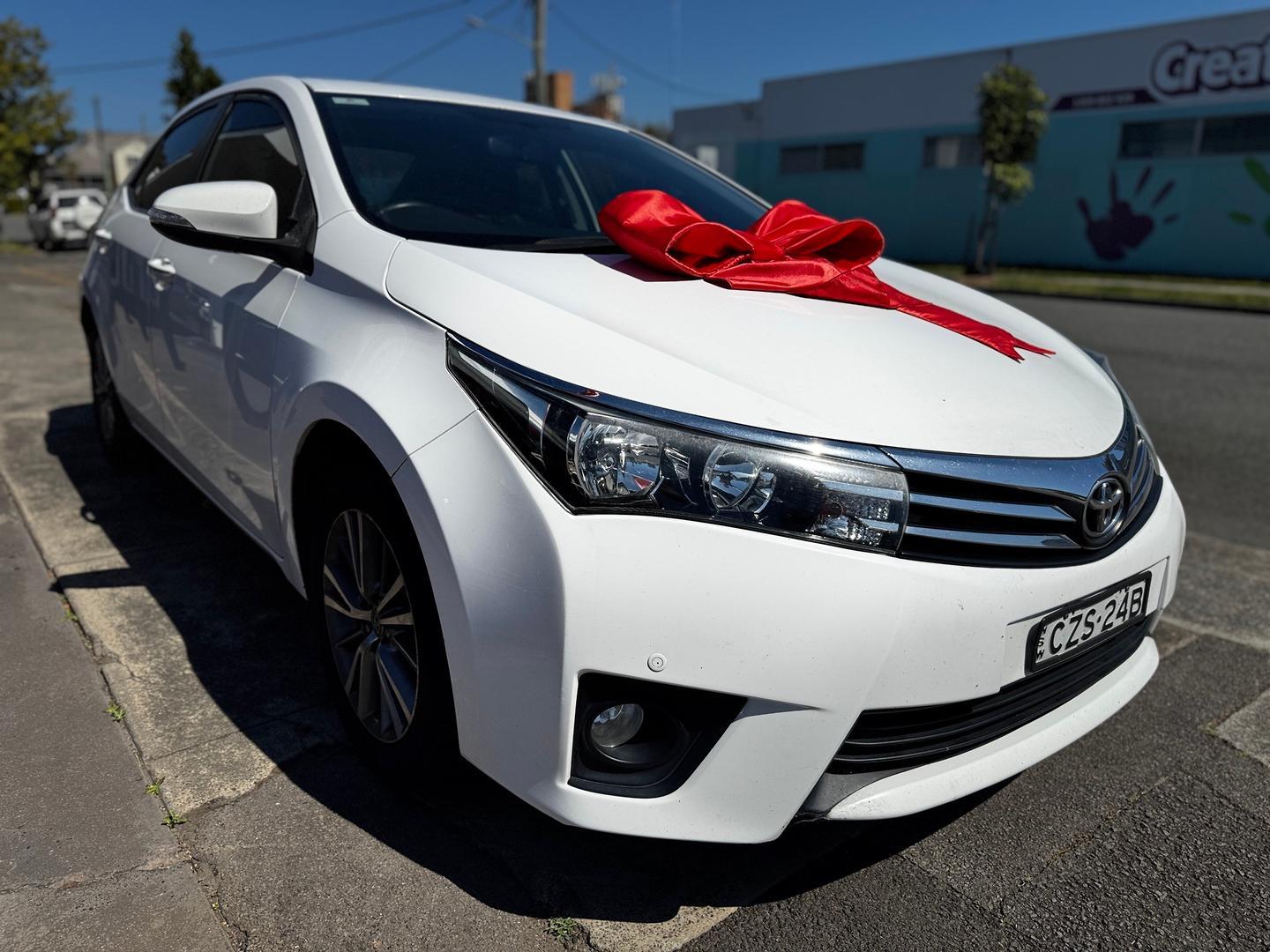 2015 Toyota Corolla SX in White