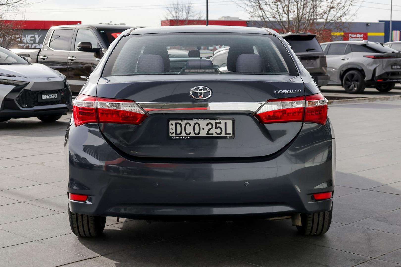 2015 Toyota Corolla Ascent in Dark Grey