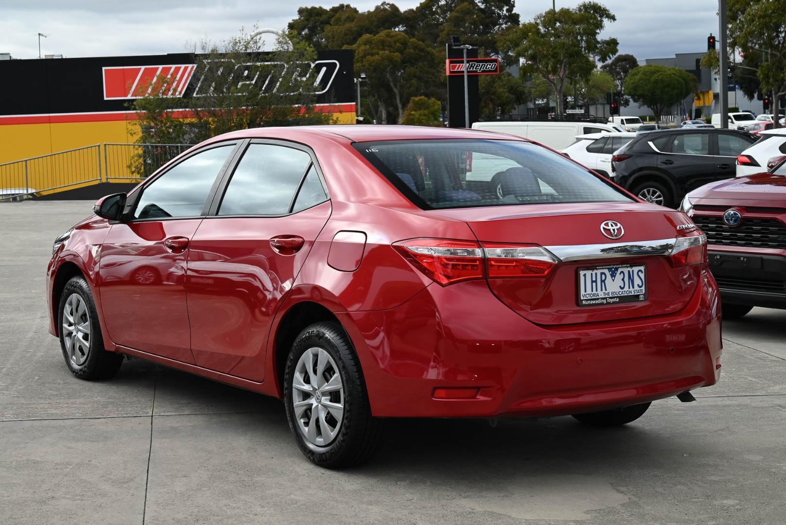 2016 Toyota Corolla Ascent in Red