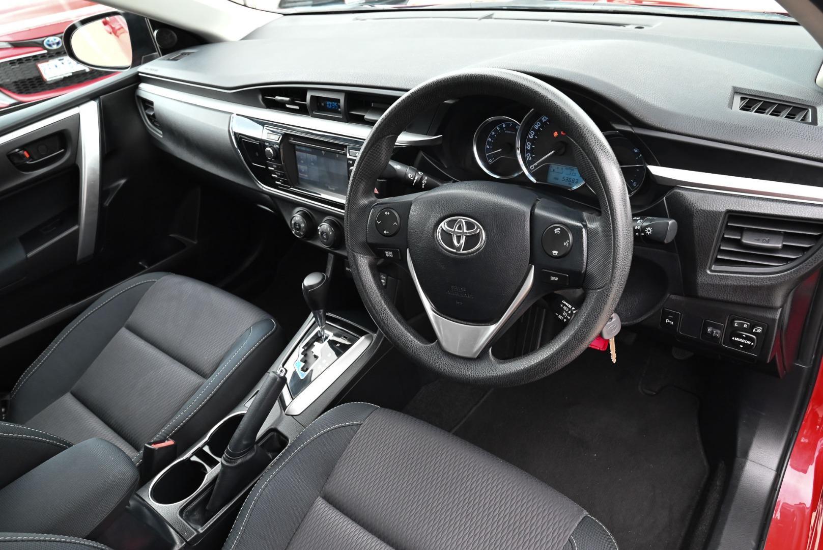 2016 Toyota Corolla Ascent in Red