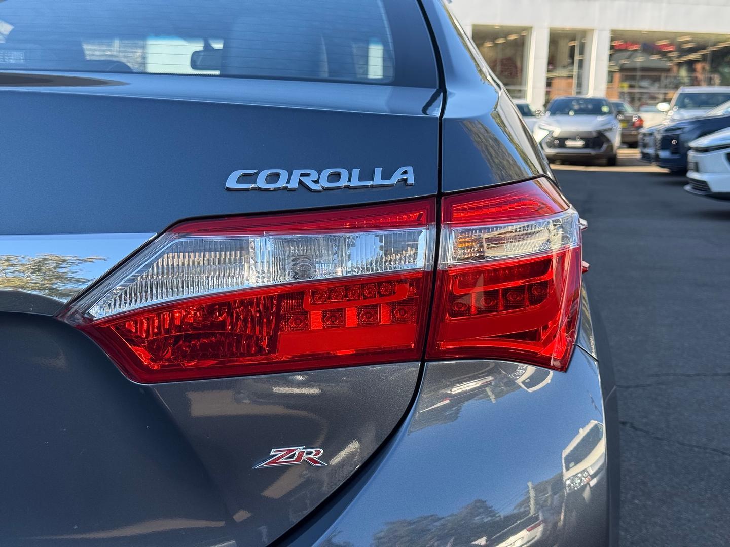 2016 Toyota Corolla ZR in Dark Grey