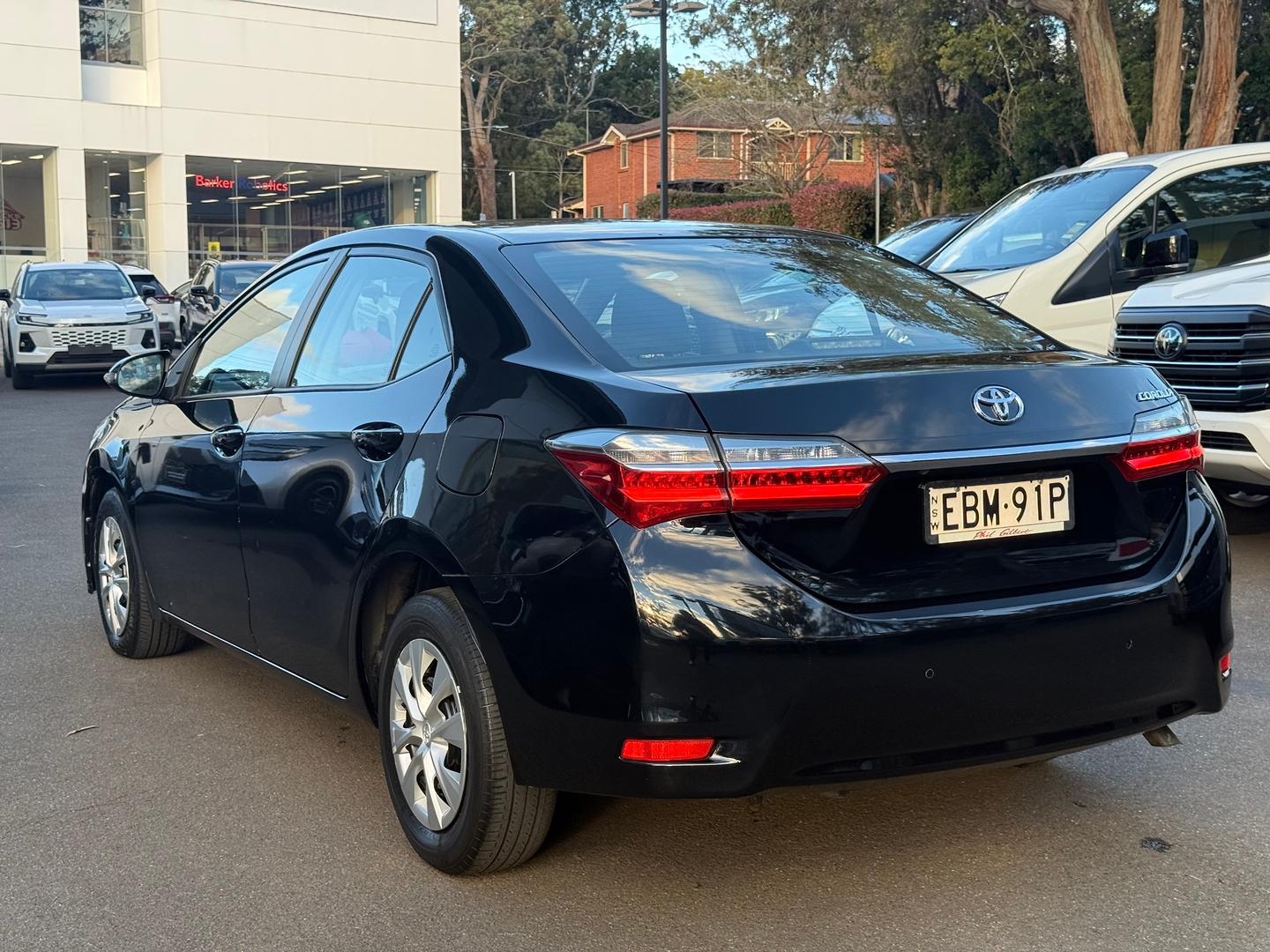 2017 Toyota Corolla Ascent in Black