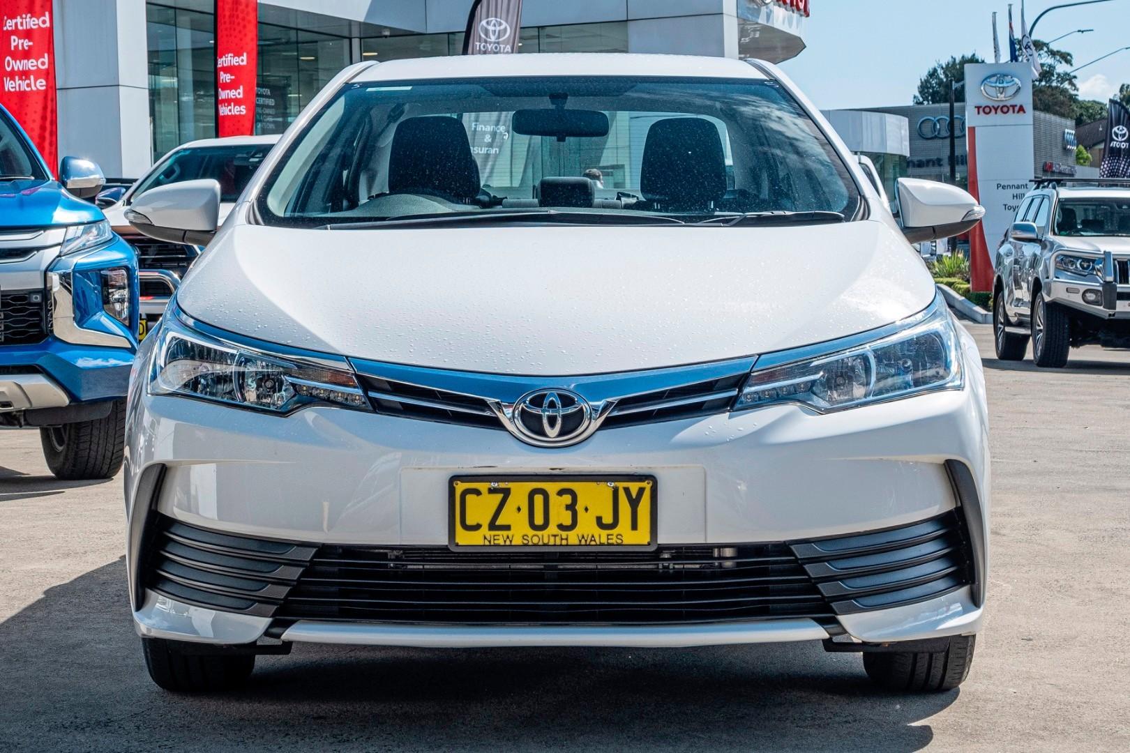 2019 Toyota Corolla Ascent in White