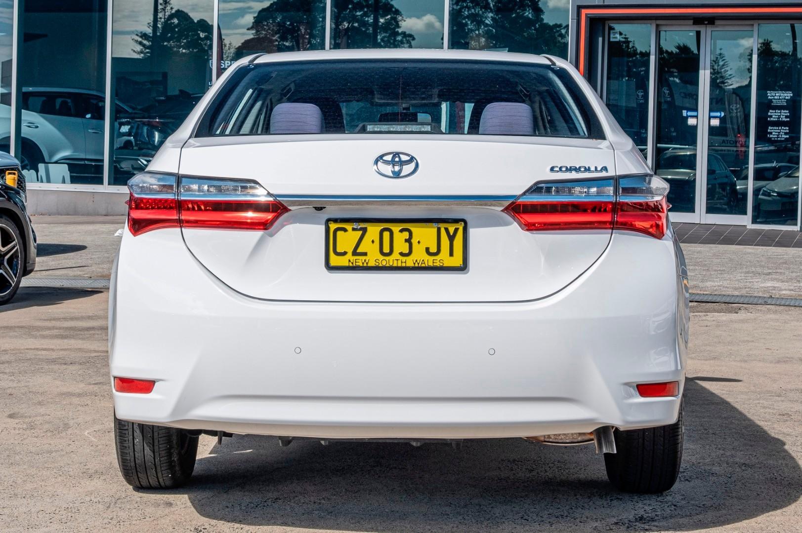 2019 Toyota Corolla Ascent in White