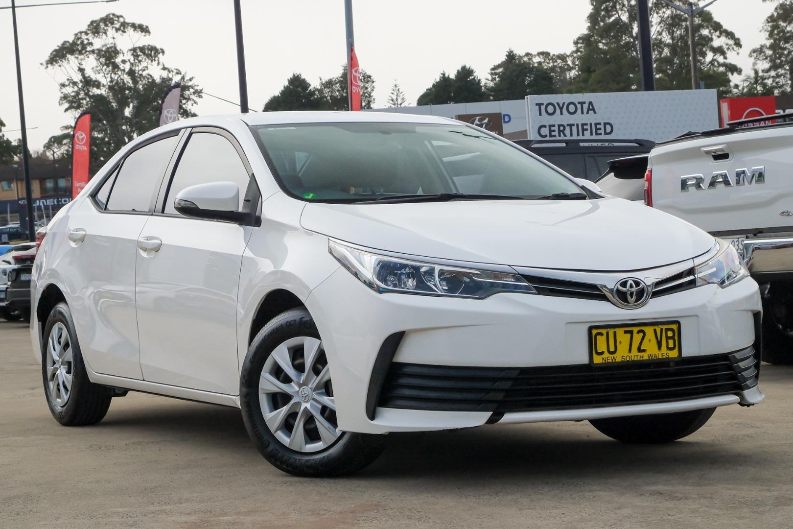 2019 Toyota Corolla Ascent in White