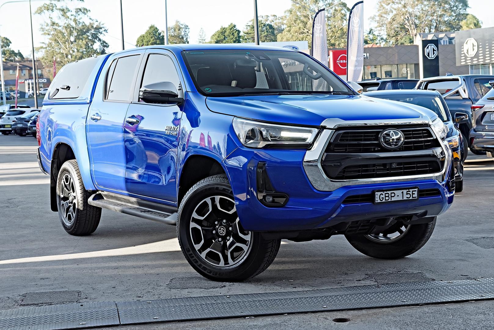2023 Toyota Hilux SR5 in Blue