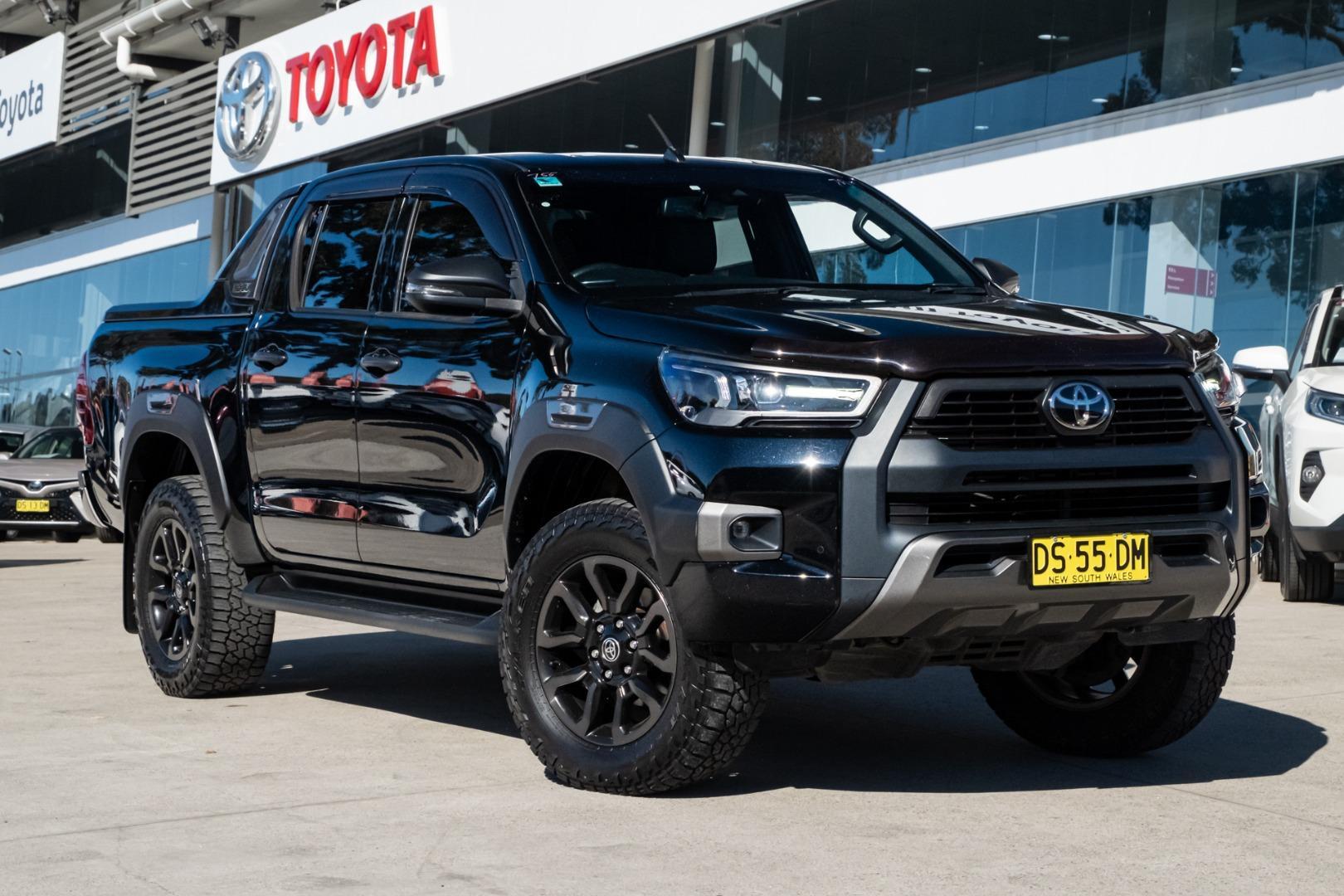 2020 Toyota Hilux Rogue in Black