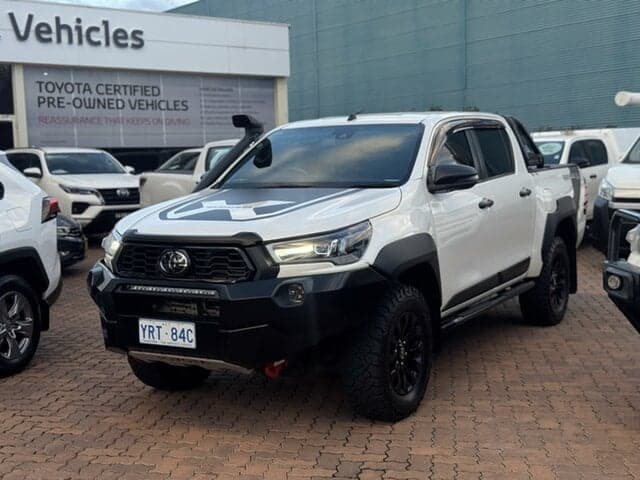 2021 Toyota Hilux Rugged X in White