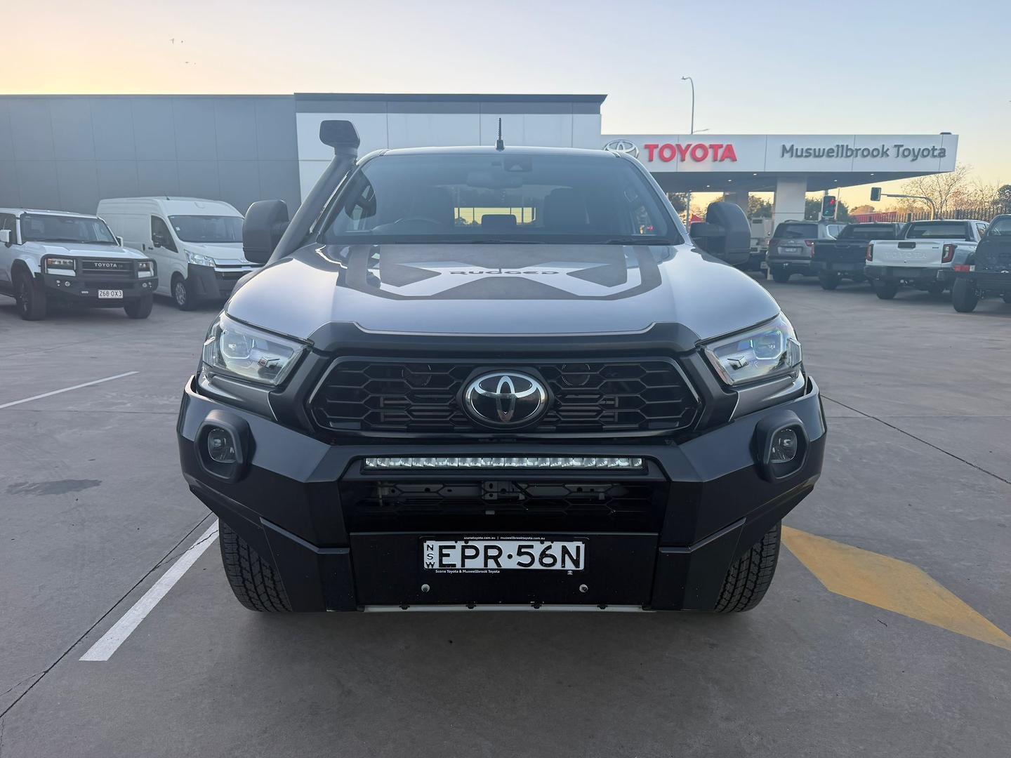 2021 Toyota Hilux Rugged X in Silver