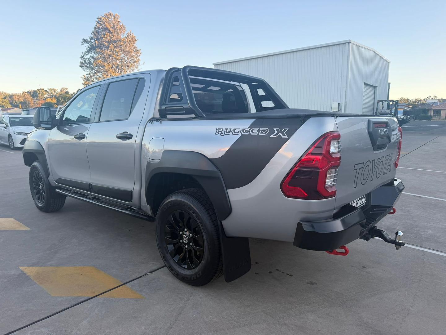 2021 Toyota Hilux Rugged X in Silver