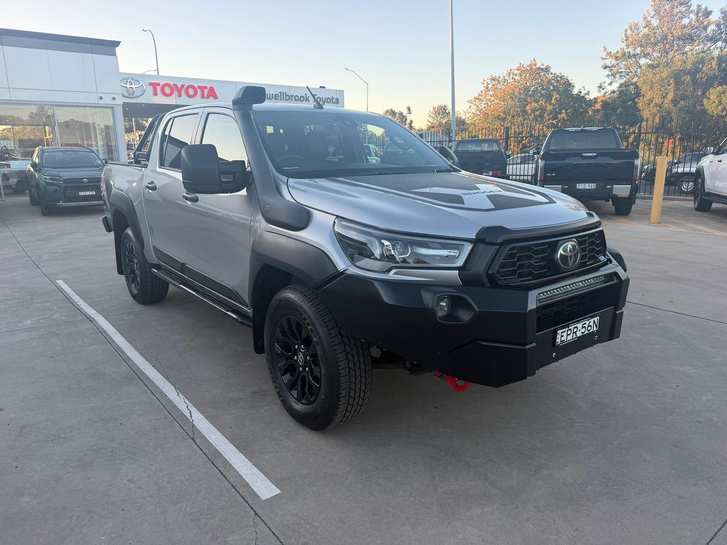 2021 Toyota Hilux Rugged X in Silver