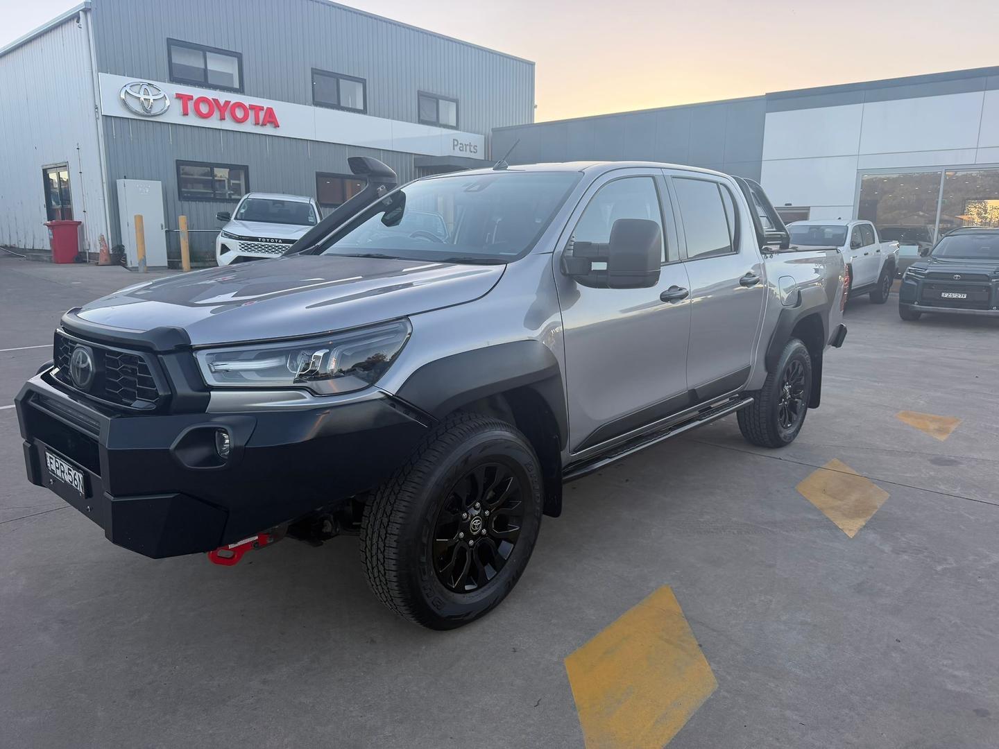 2021 Toyota Hilux Rugged X in Silver
