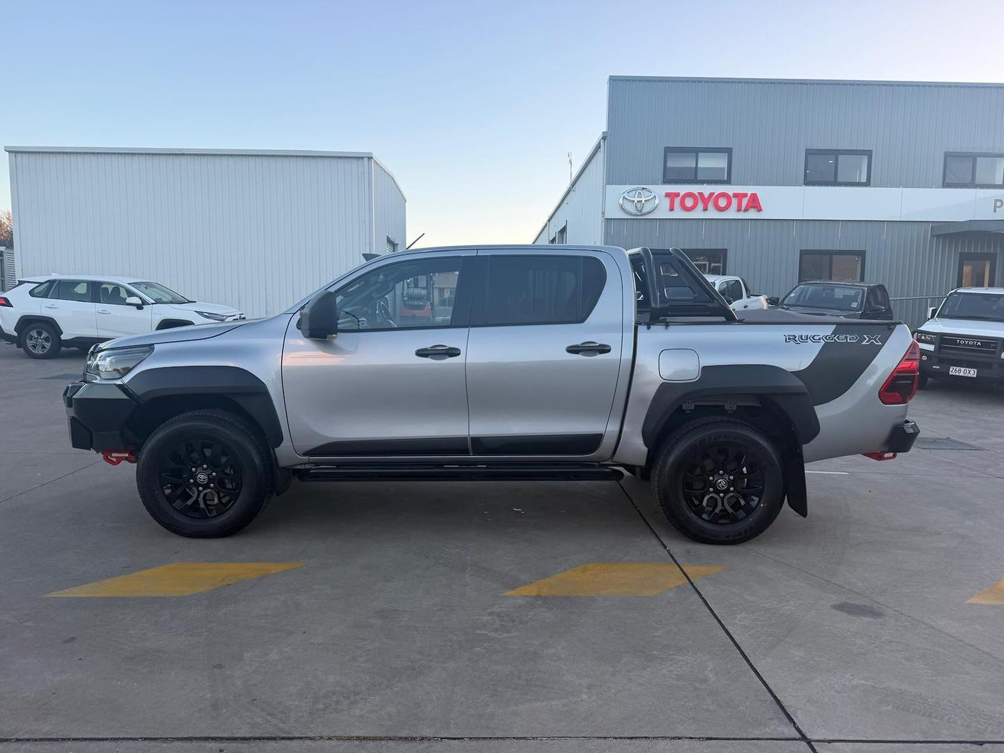 2021 Toyota Hilux Rugged X in Silver