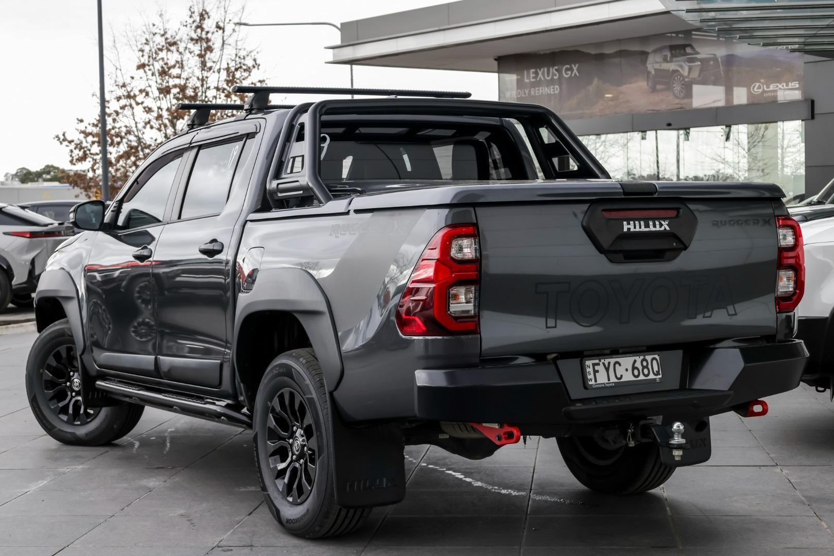 2022 Toyota Hilux Rugged X in Silver