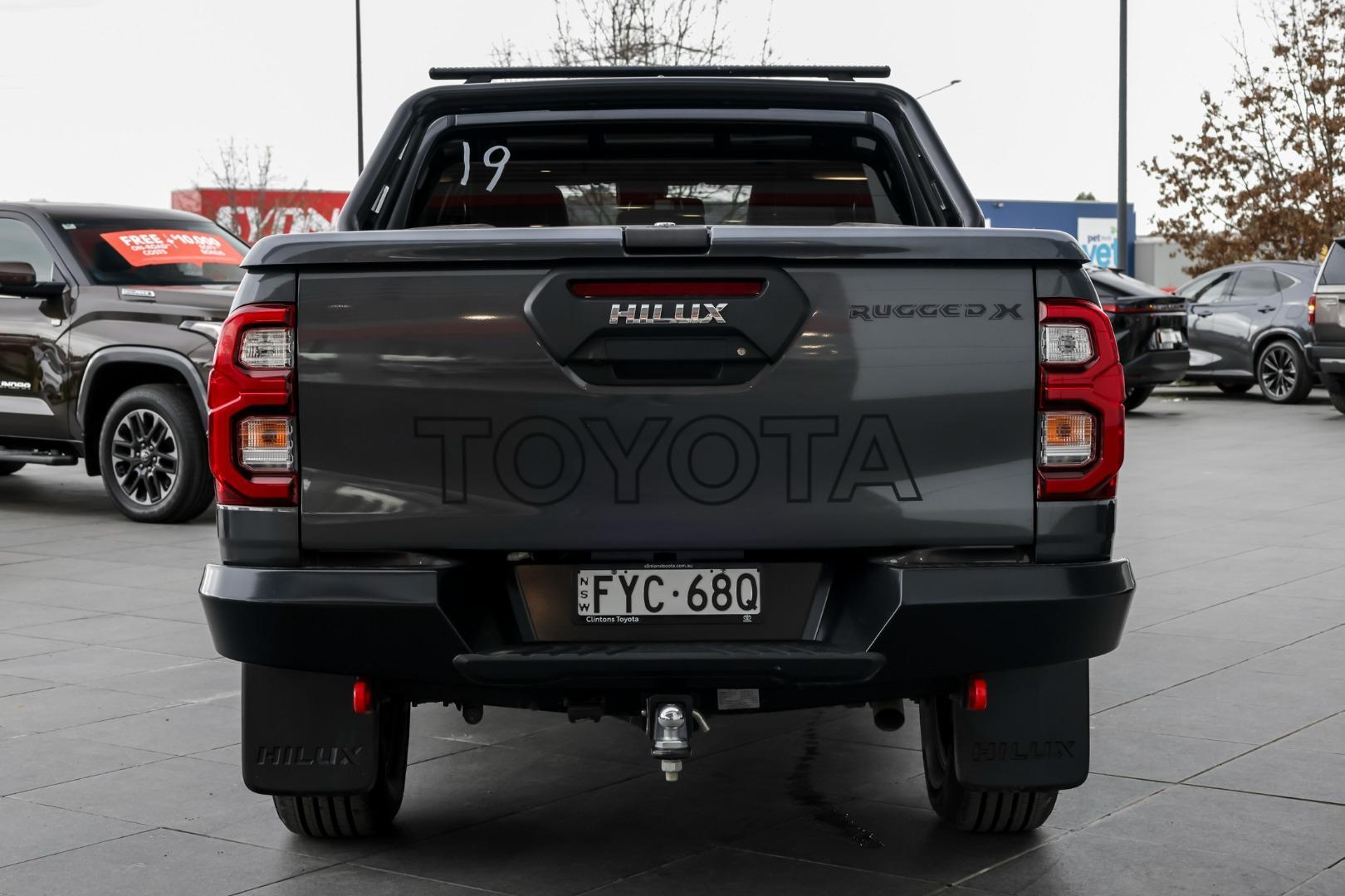 2022 Toyota Hilux Rugged X in Silver