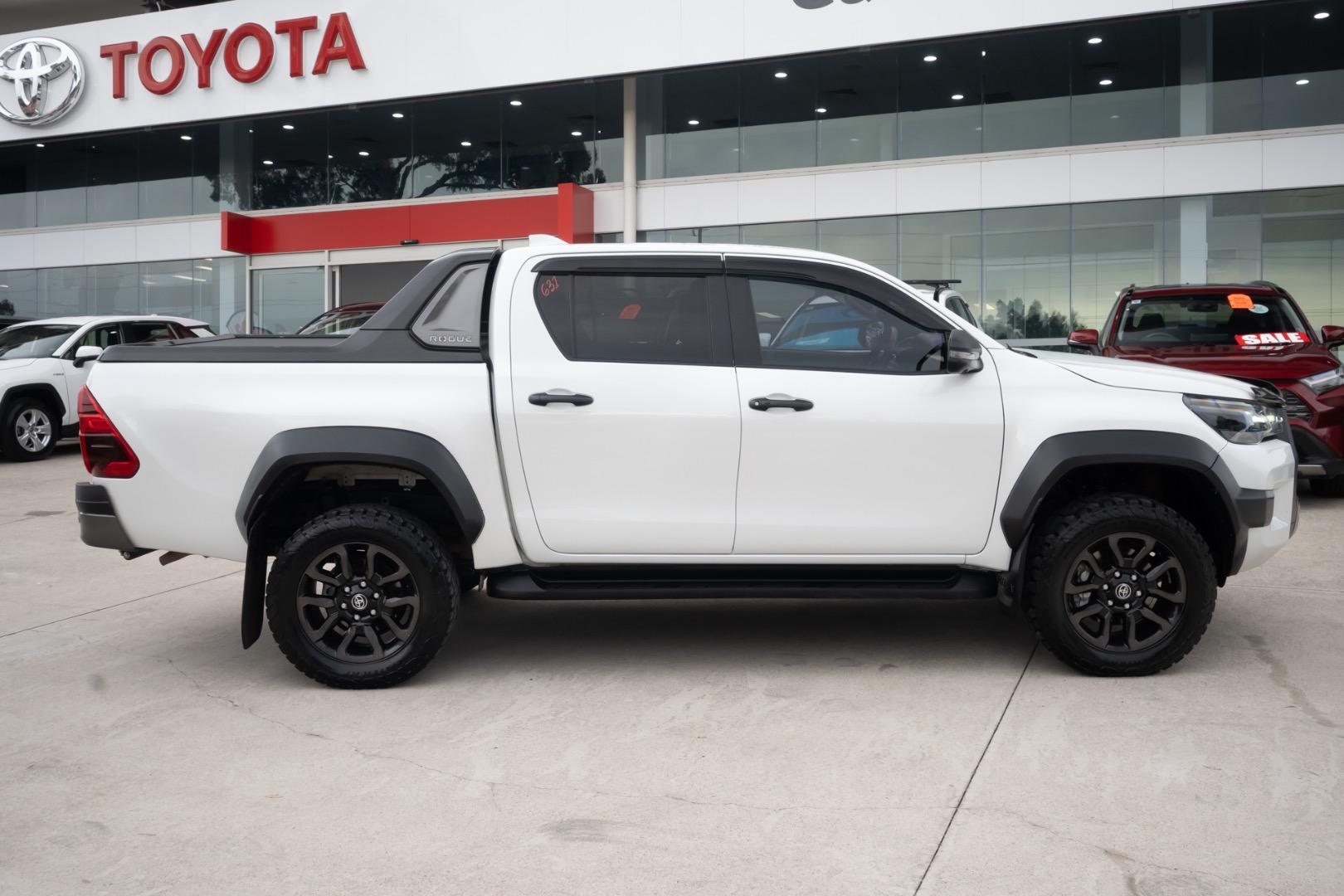 2022 Toyota Hilux Rogue in White