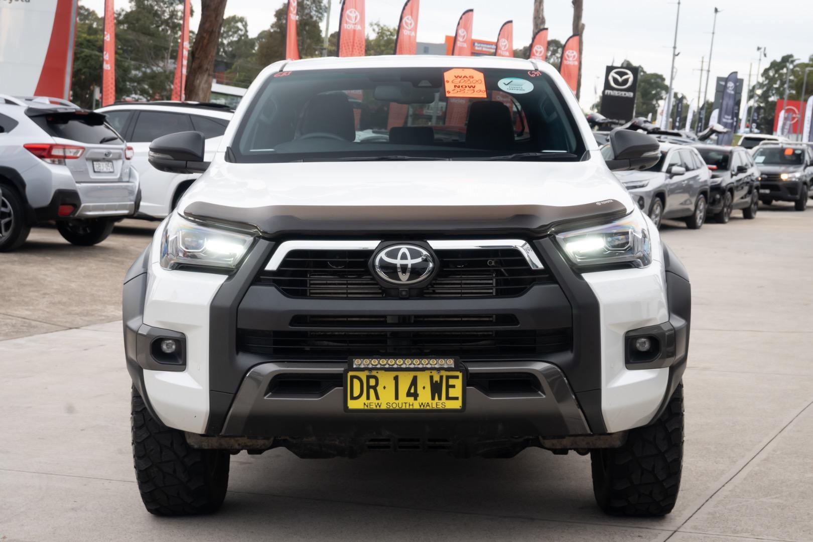2022 Toyota Hilux Rogue in White