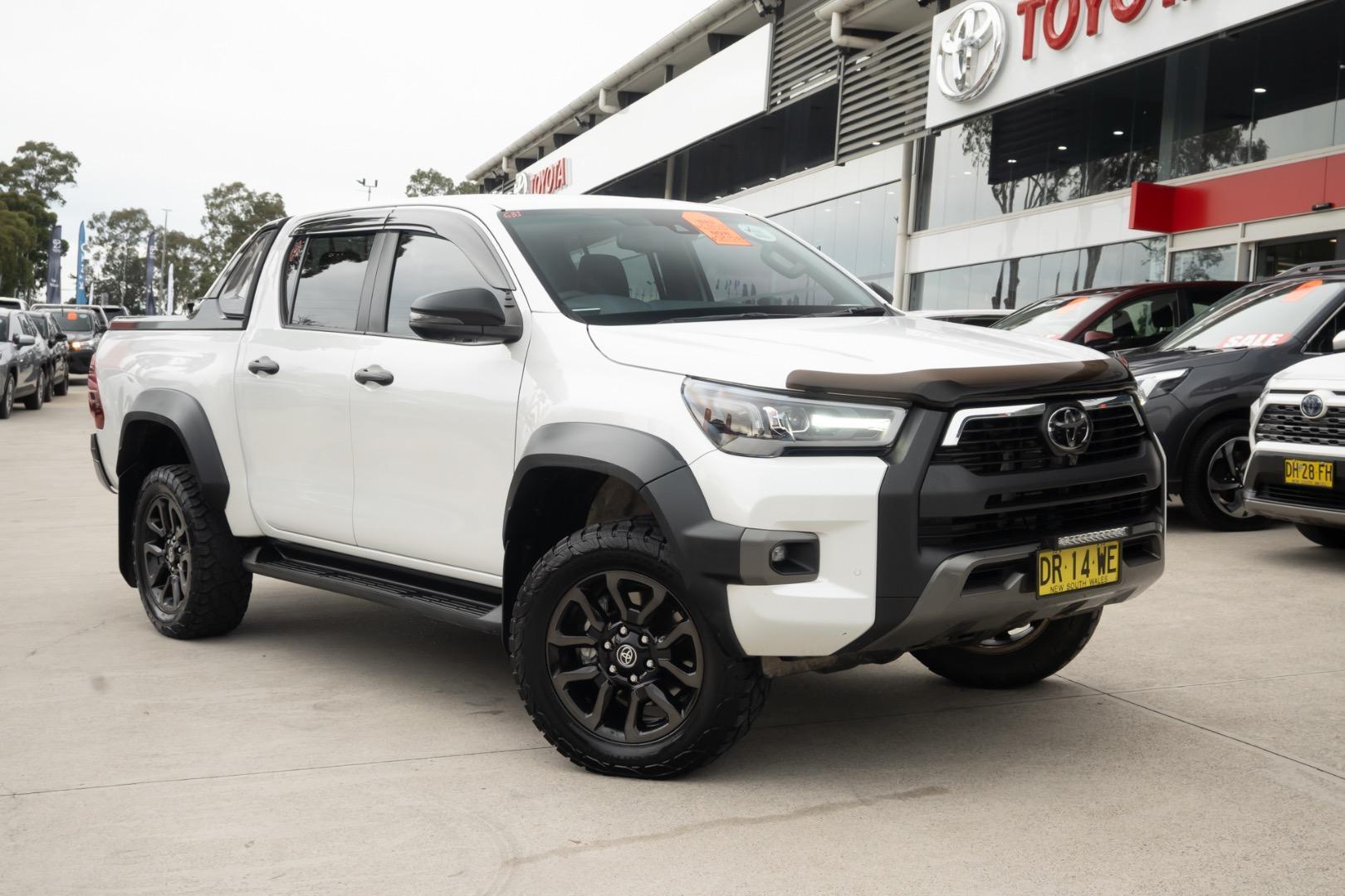 2022 Toyota Hilux Rogue in White