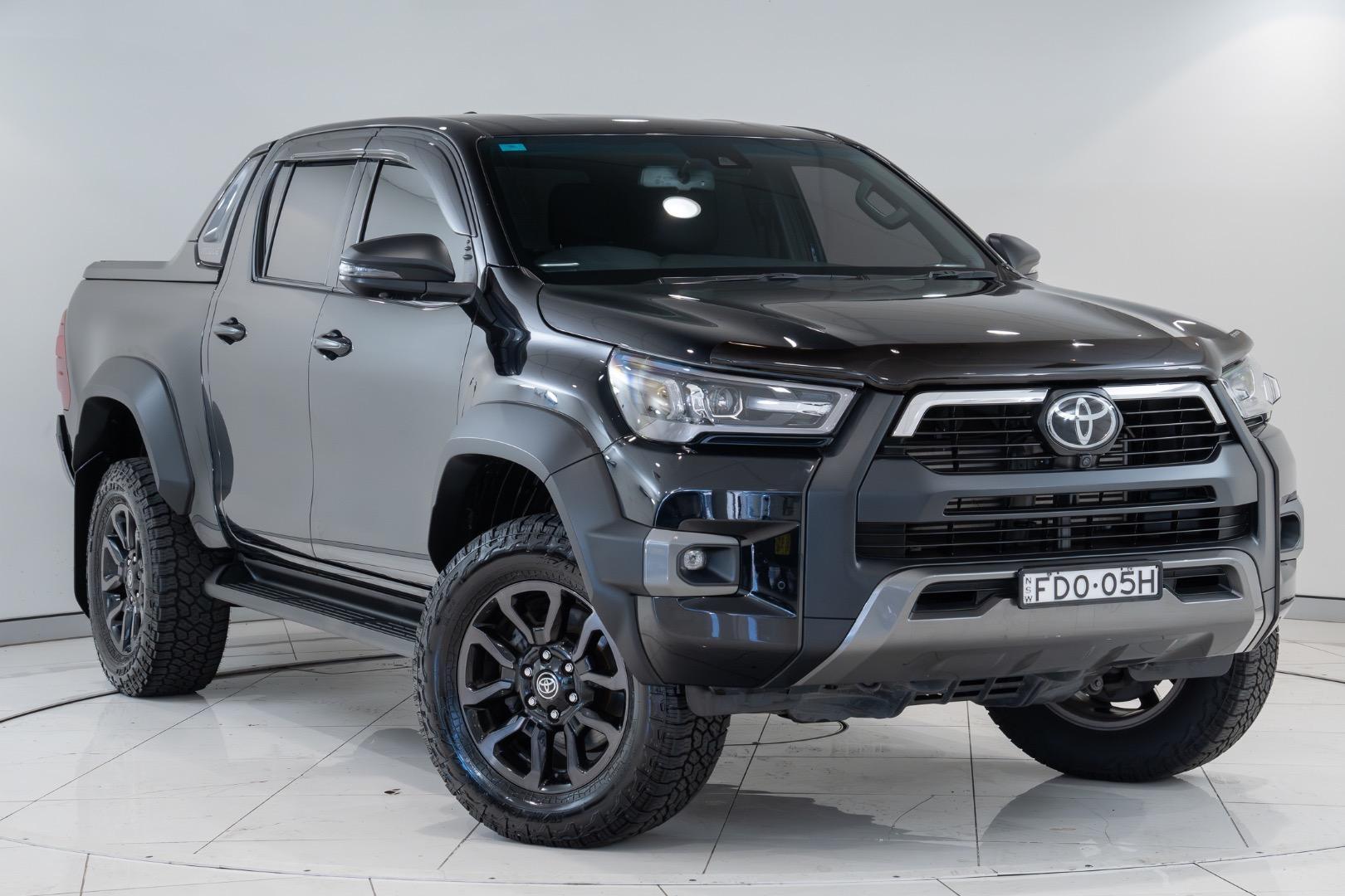 2023 Toyota Hilux Rogue in Black