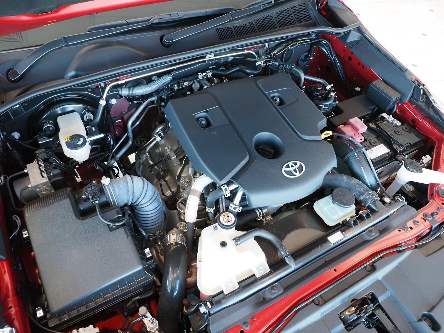 2025 Toyota Hilux GR-S in Red