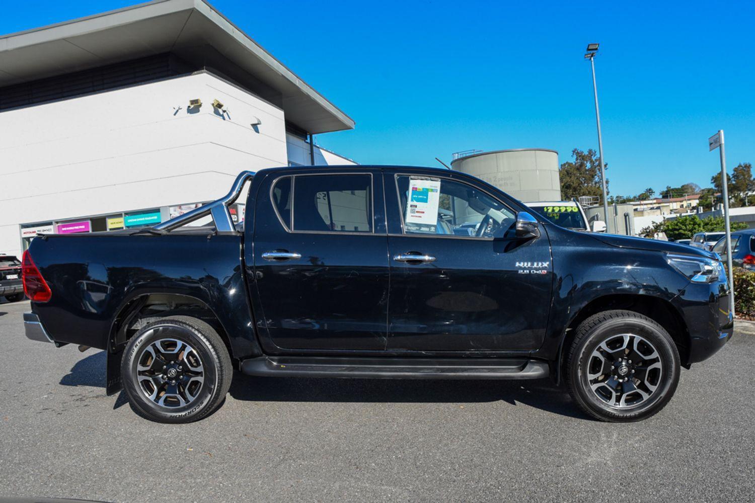 2021 Toyota Hilux SR5 in Black