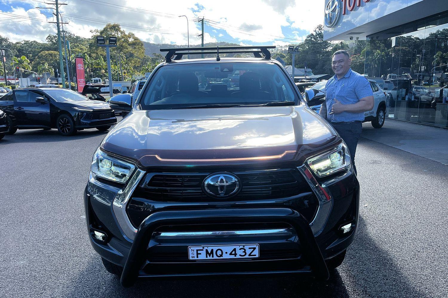 2021 Toyota Hilux SR5 in Silver