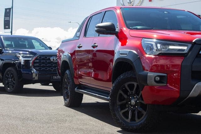 2022 Toyota Hilux Rogue in Red