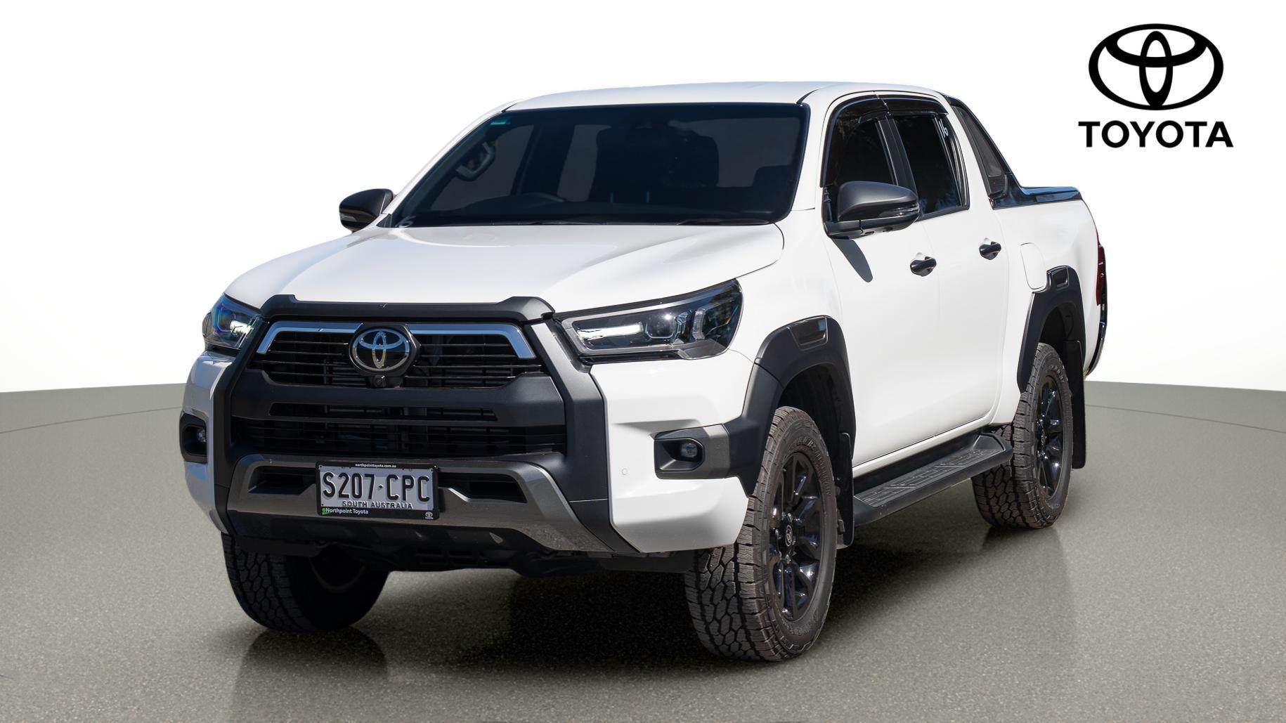 2022 Toyota Hilux Rogue in White