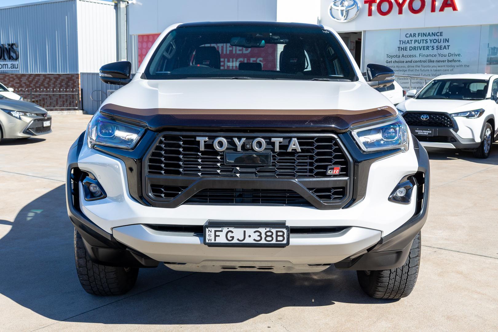 2023 Toyota Hilux GR-S in Two Tone White