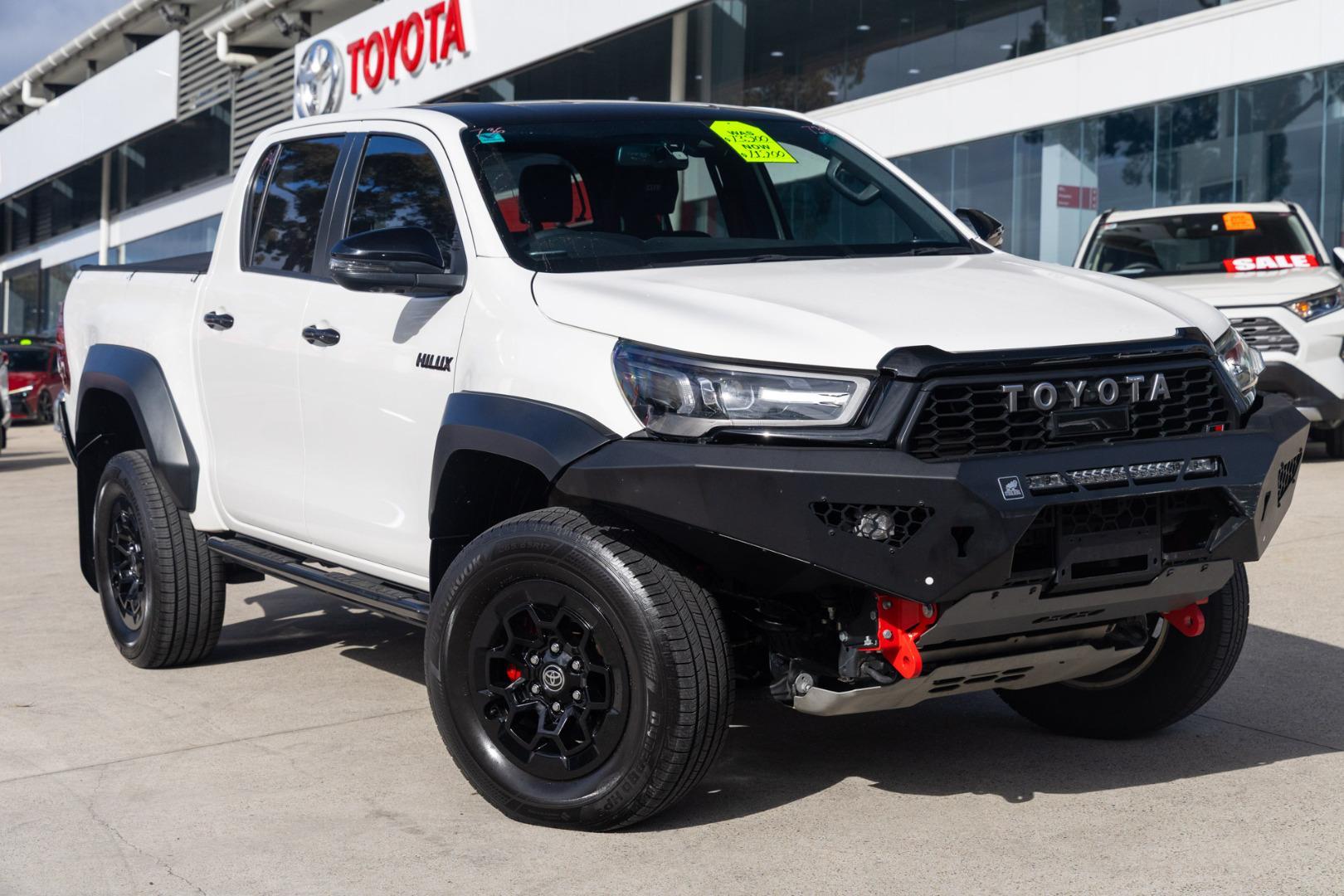 2024 Toyota Hilux GR-S in Two Tone White