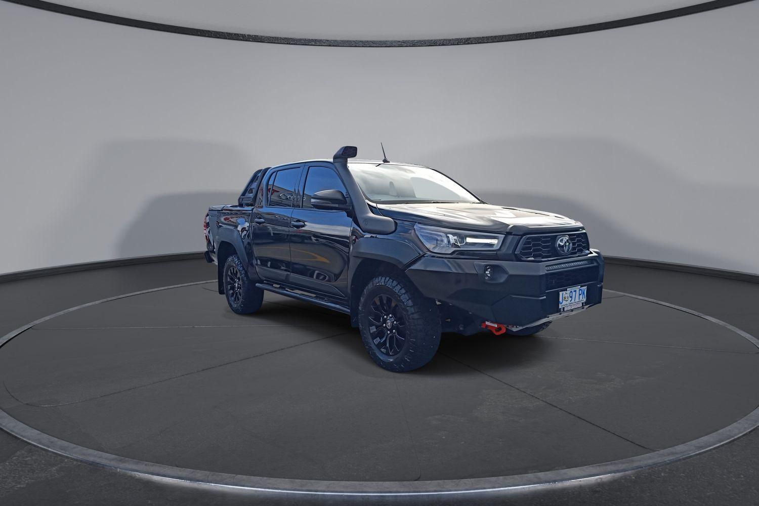 2021 Toyota Hilux Rugged X in Black