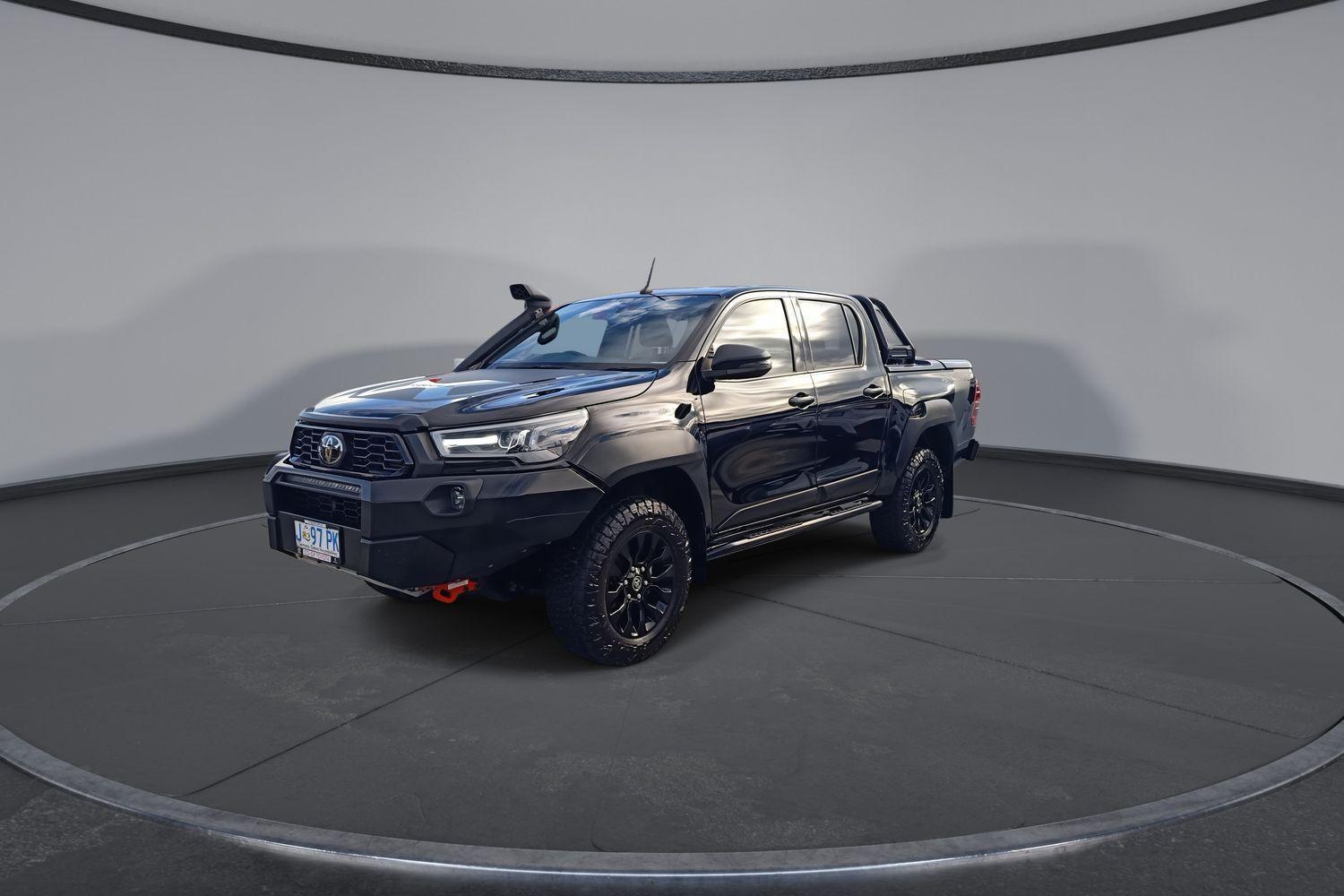 2021 Toyota Hilux Rugged X in Black