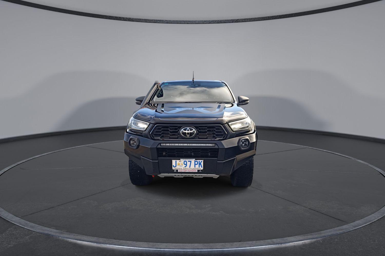 2021 Toyota Hilux Rugged X in Black