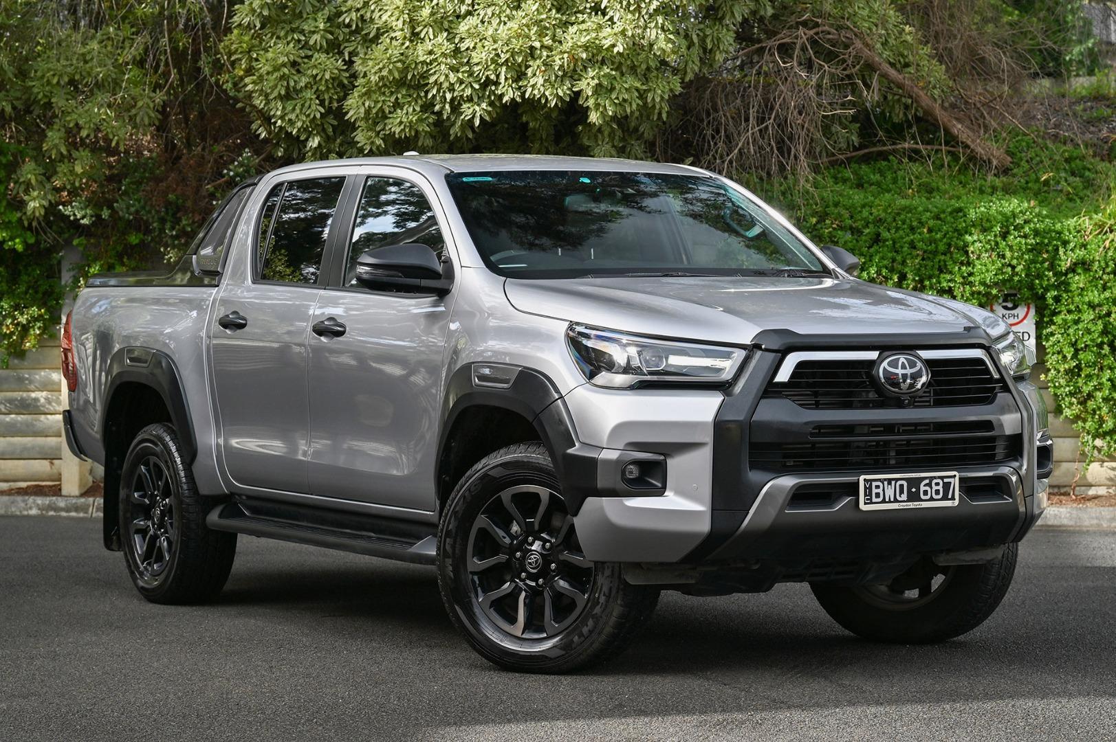 2021 Toyota Hilux Rogue in Silver