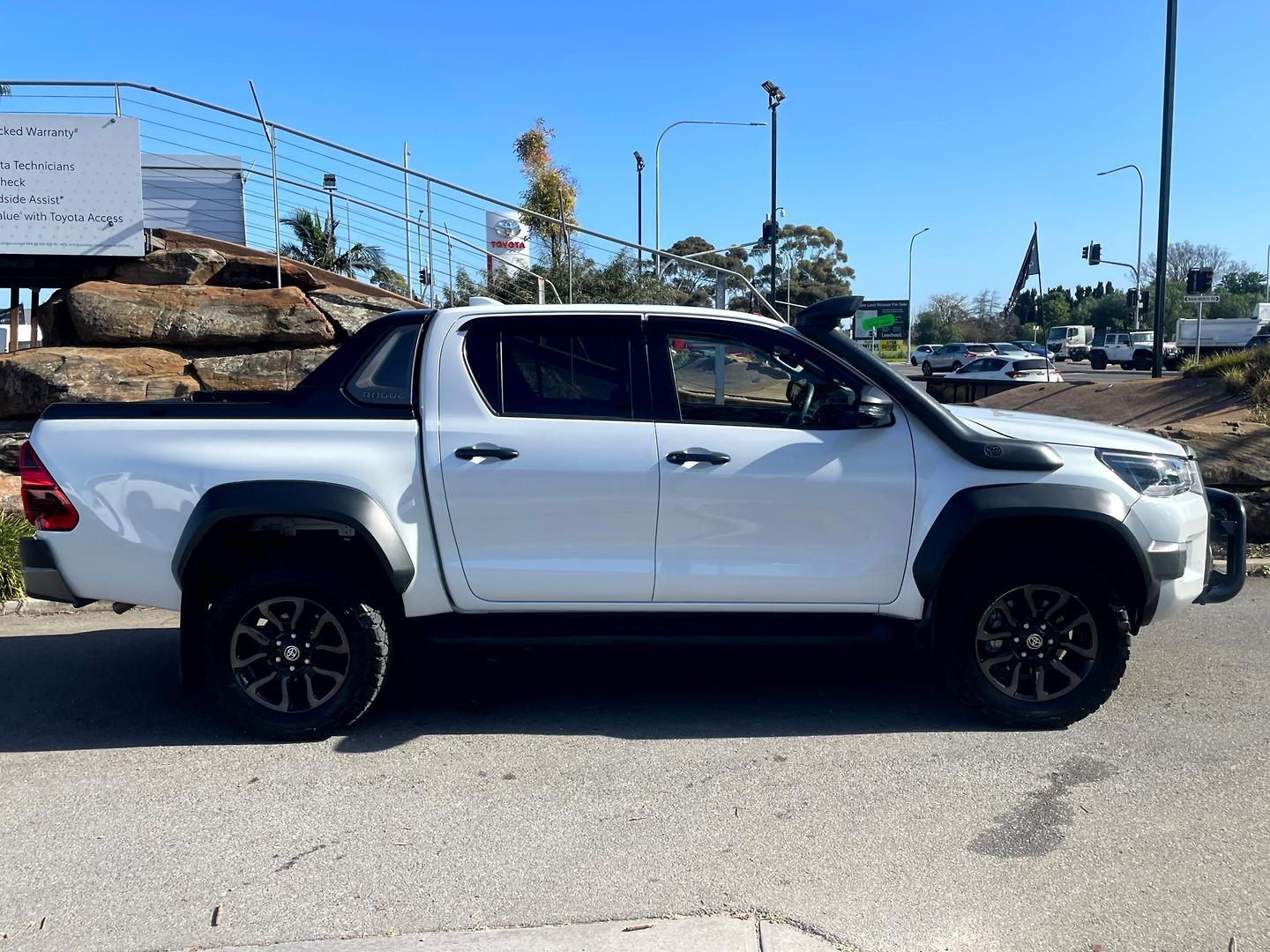 2022 Toyota Hilux Rogue in White