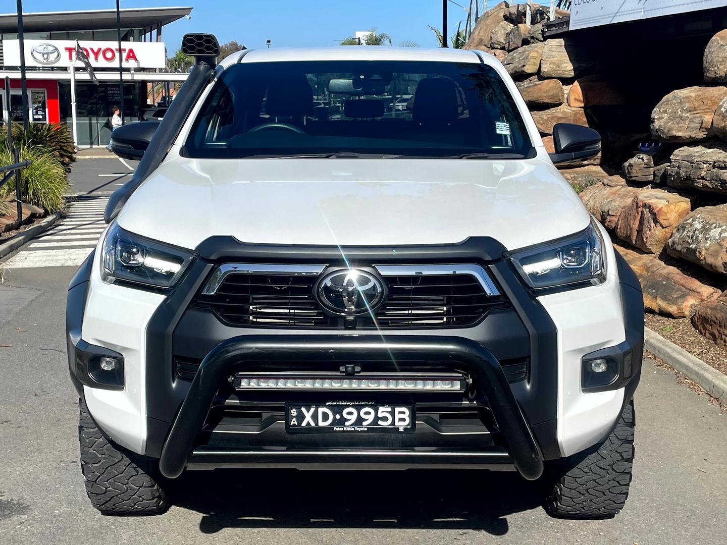 2022 Toyota Hilux Rogue in White