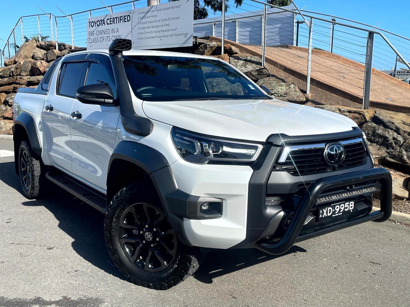2022 Toyota Hilux Rogue in White