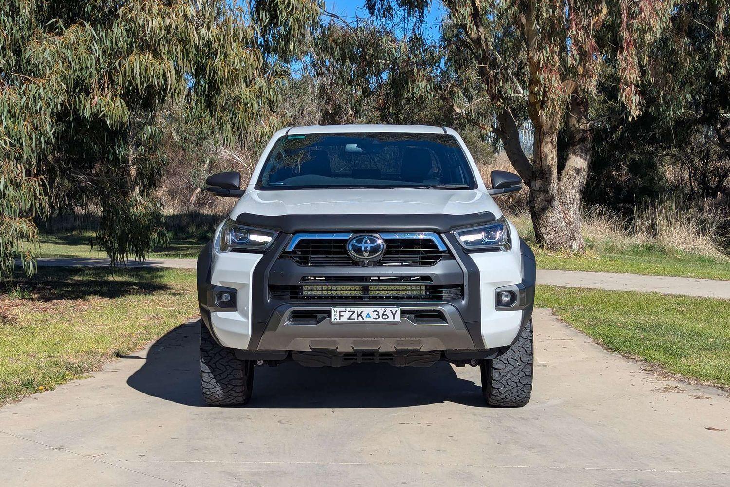 2023 Toyota Hilux Rogue in White