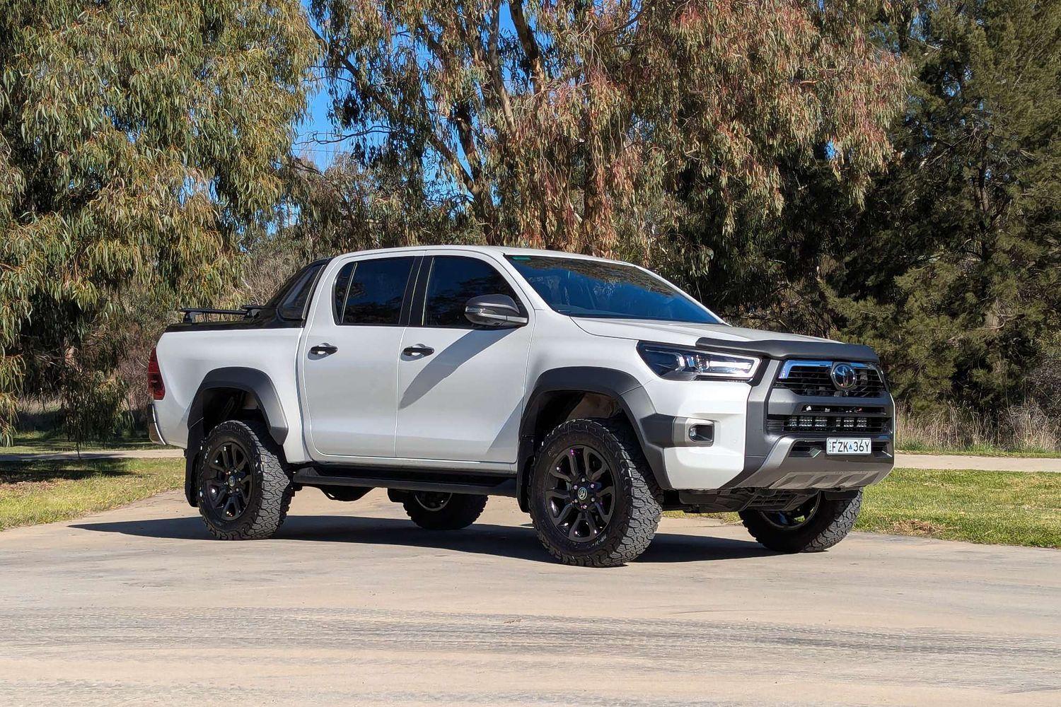 2023 Toyota Hilux Rogue in White
