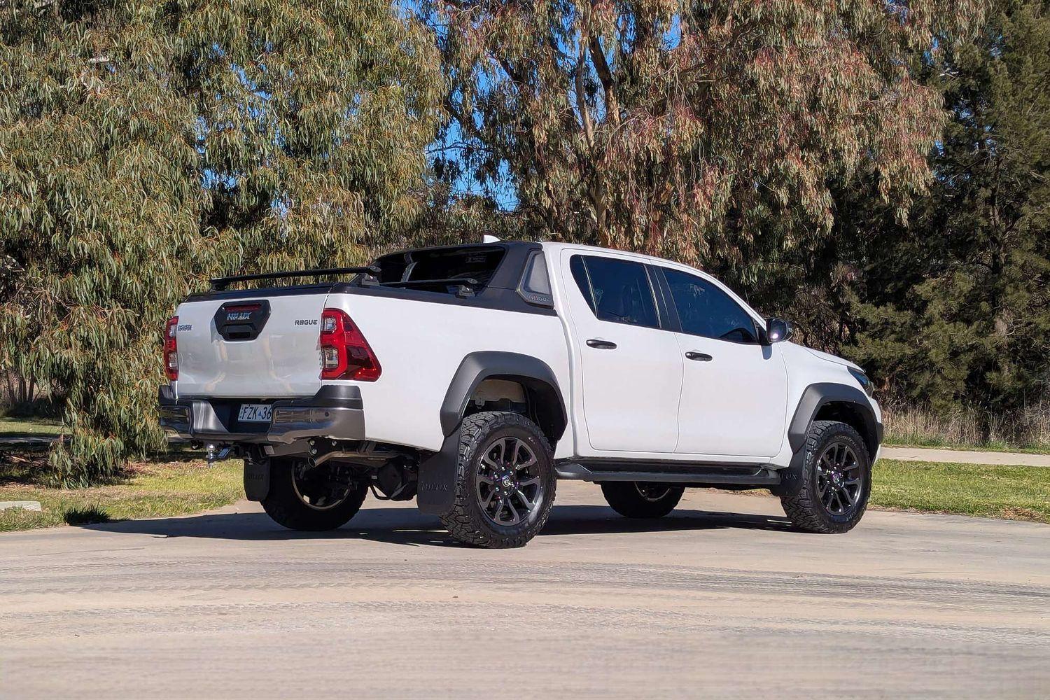 2023 Toyota Hilux Rogue in White