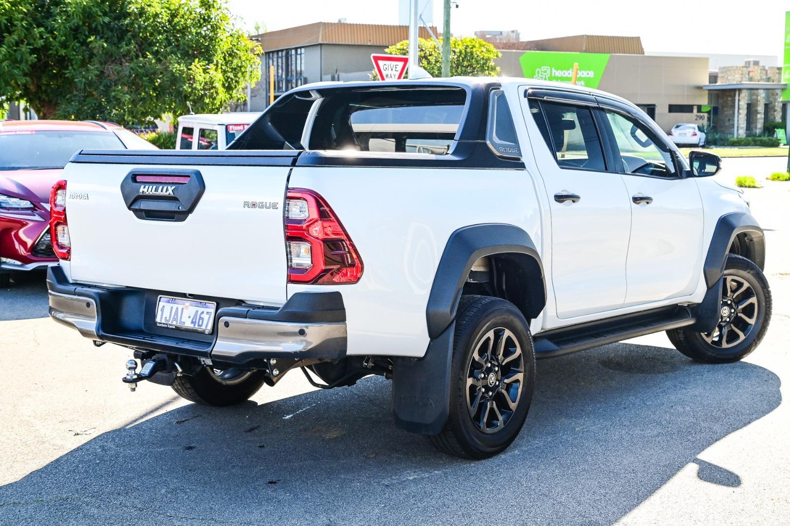 2023 Toyota Hilux Rogue in White