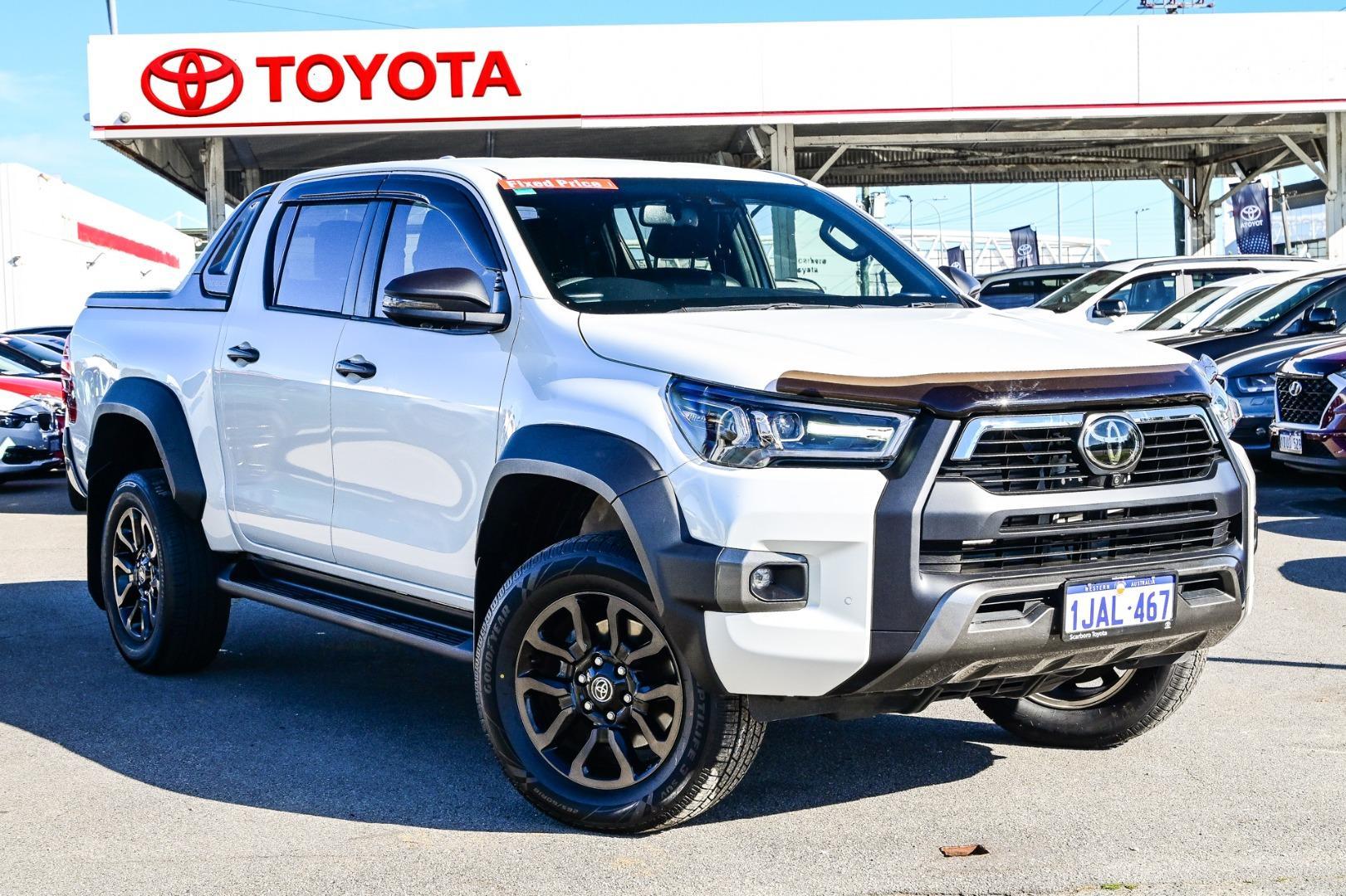 2023 Toyota Hilux Rogue in White