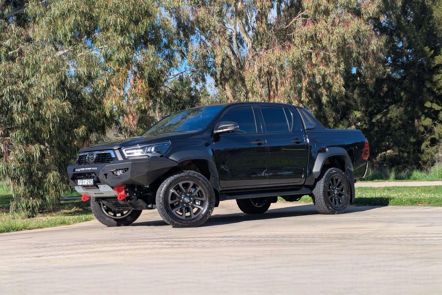 2023 Toyota Hilux Rogue in Black