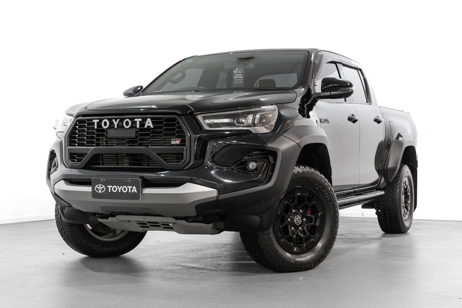 2023 Toyota Hilux GR-S in Black