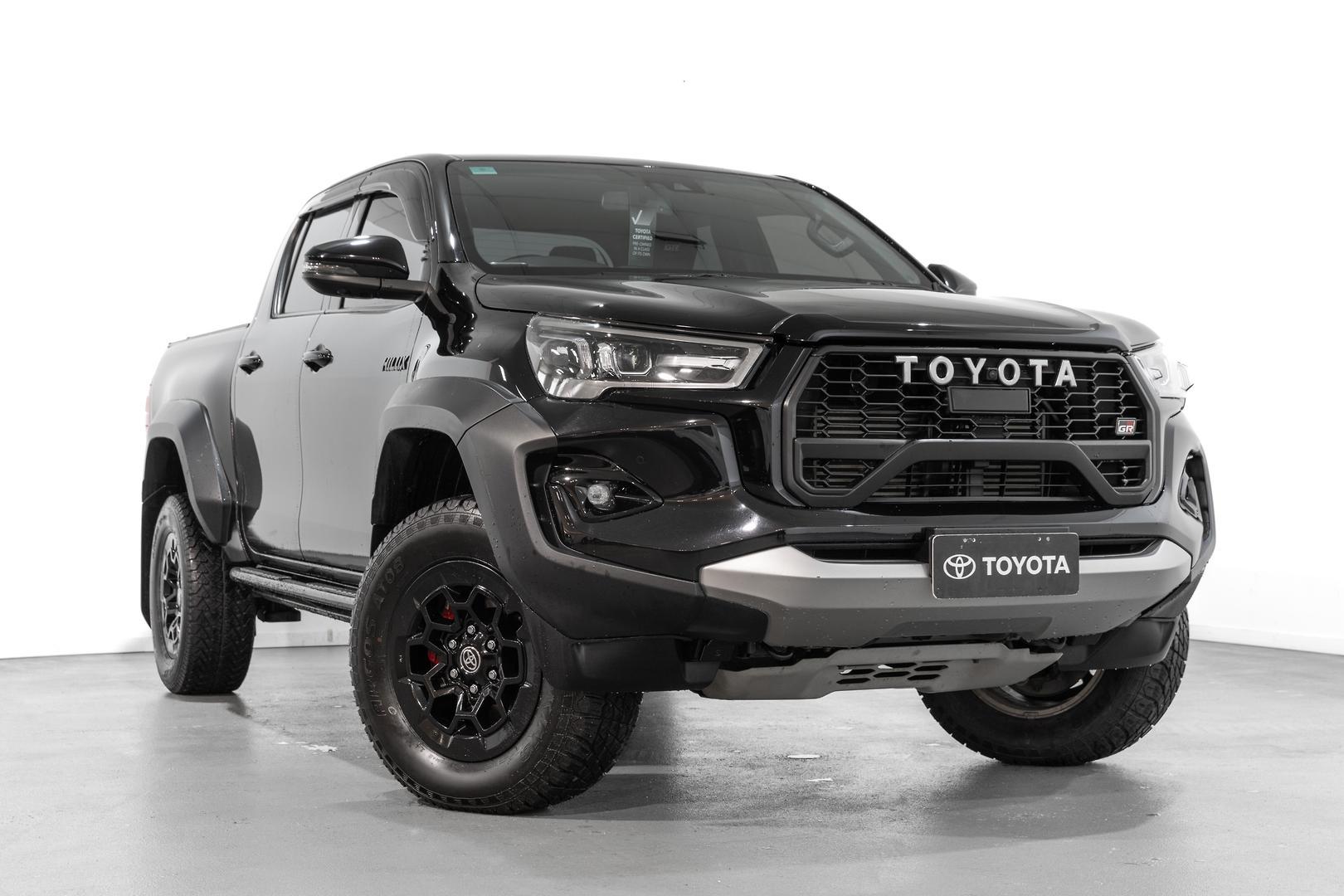 2023 Toyota Hilux GR-S in Black
